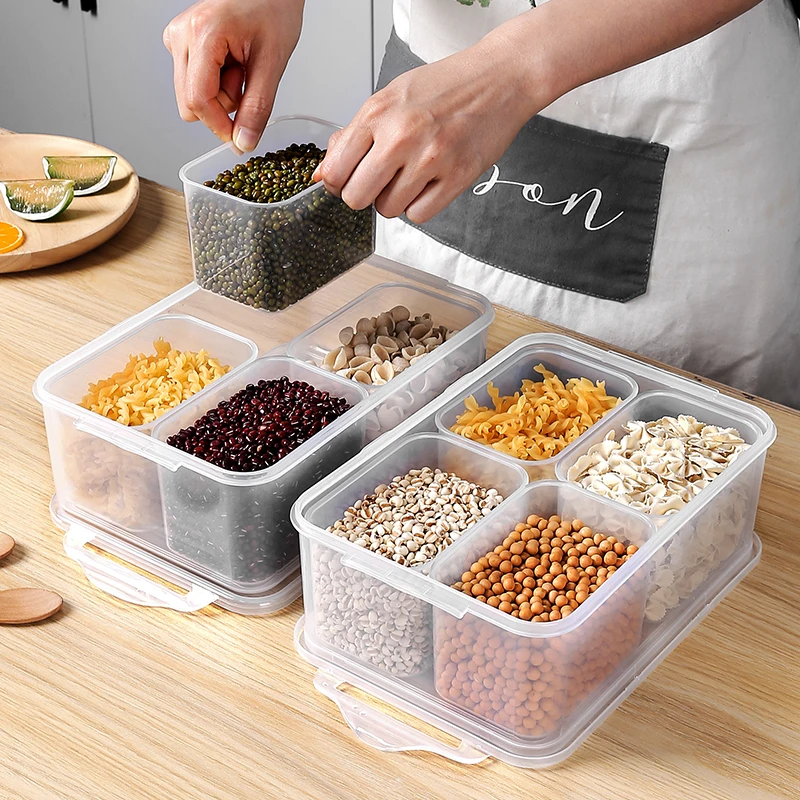 Household airtight vegetable fruit storage container kitchen food fresh fridge storage box & bin