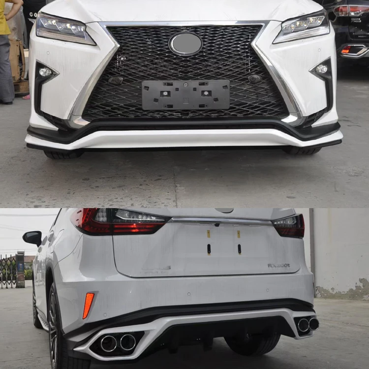 OE Style RX Body Kit For Lexus RX200t 2016-2020 Front and bumper guard cover Car body kits Side Skirt Auto accessories
