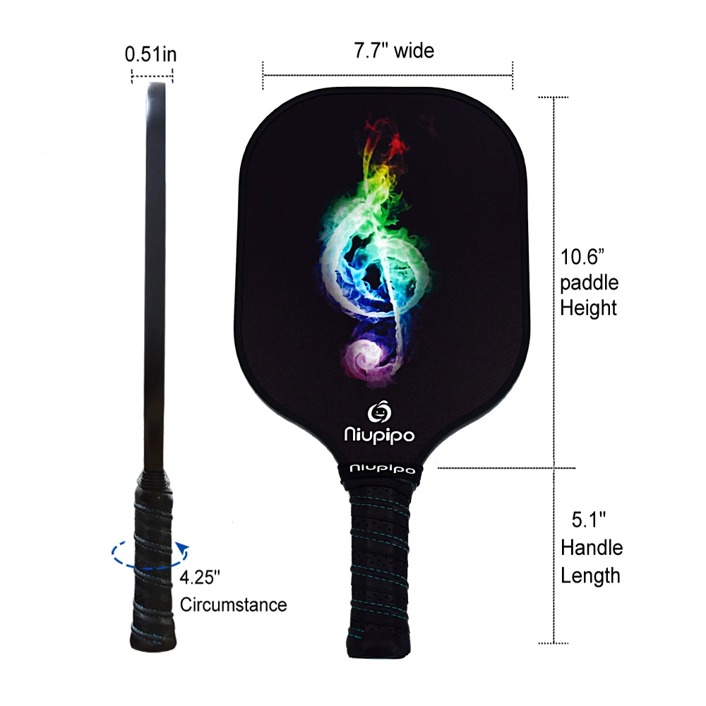 
China factory price carbon fiber with honycom core pickle ball pickleball paddle 