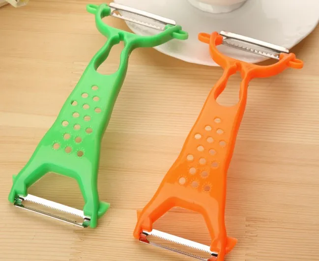 Multi function double head vegetable peeler grater