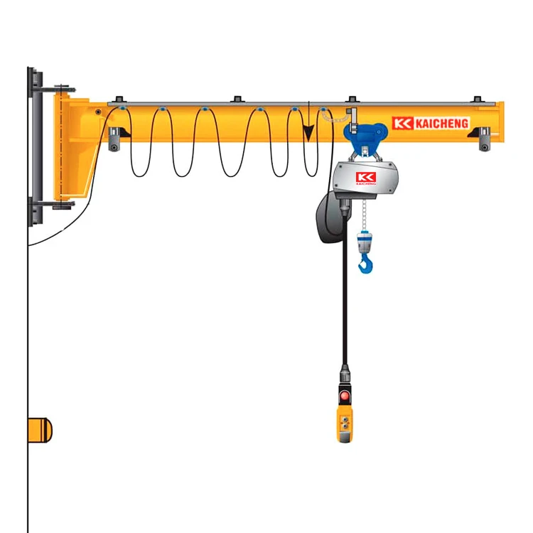 Чрезвычайно популярный среди клиентов настенный поворотный кран