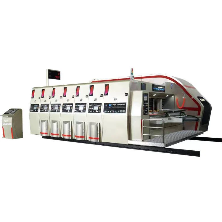 Surprise Price Corrugated Cardboard Printing Machine Flexo Print And Cut Kraft Paper Machine