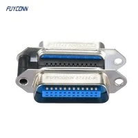 Female to Male CN24 IEEE488 Connector, 24 pin Male IDC Crimping Centronic Connector for GPIB Cable
