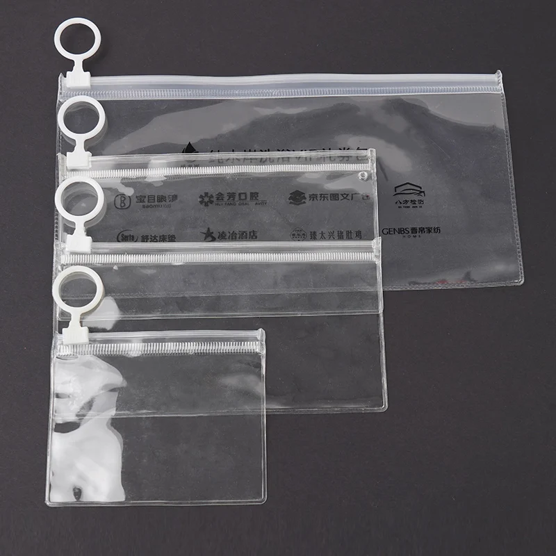 Индивидуальный печатный логотип маленькая молния ziplock zip lock self pvc прозрачная упаковка для ювелирных изделий пластиковая