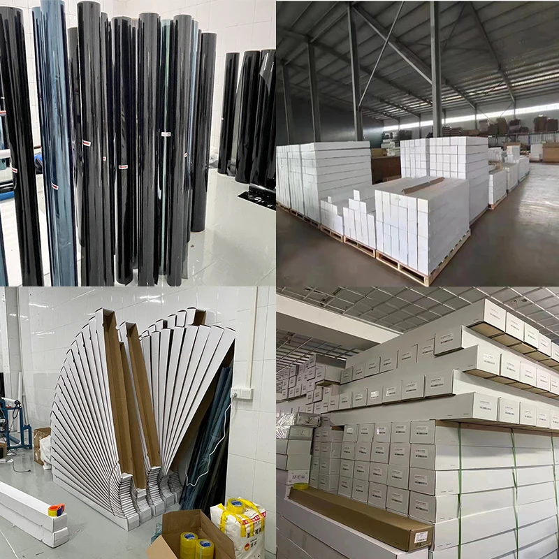 High Quality Heat Insulation 5%-80% VLT Solar Car Window Film 2 Ply Nano Carbon Dye Nano Ceramic Car Window Tint Films