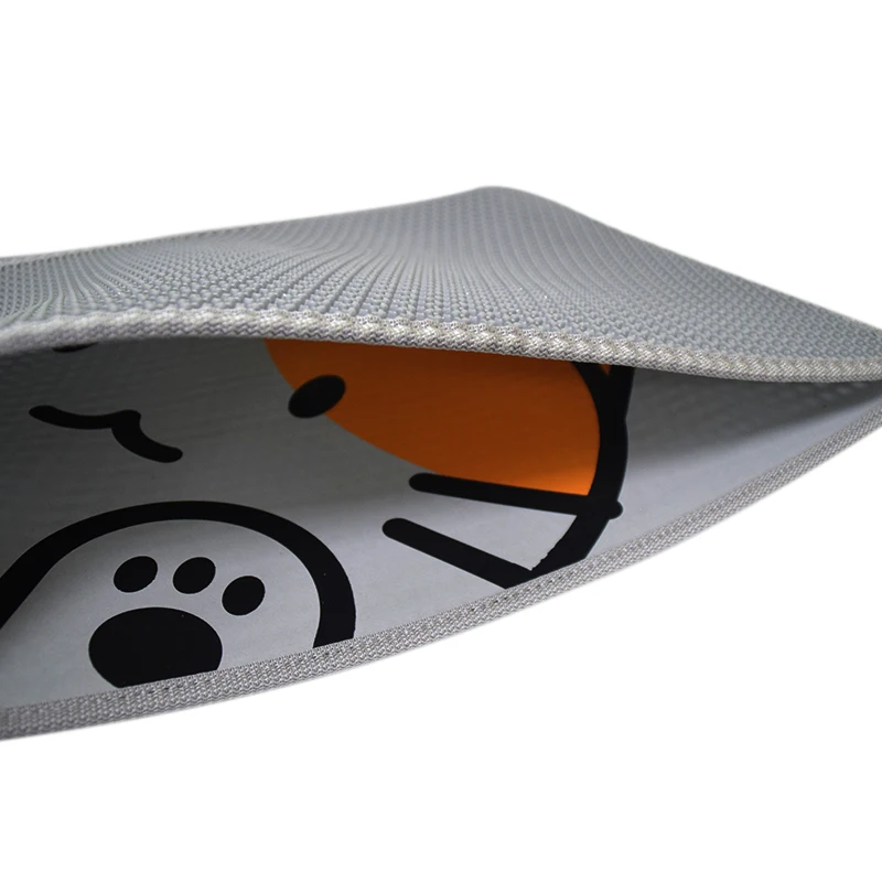 Cartoon style Cat Litter Mat EVA Double-Layer Pet Trapper Mats with Waterproof Bottom Non-slip pet products