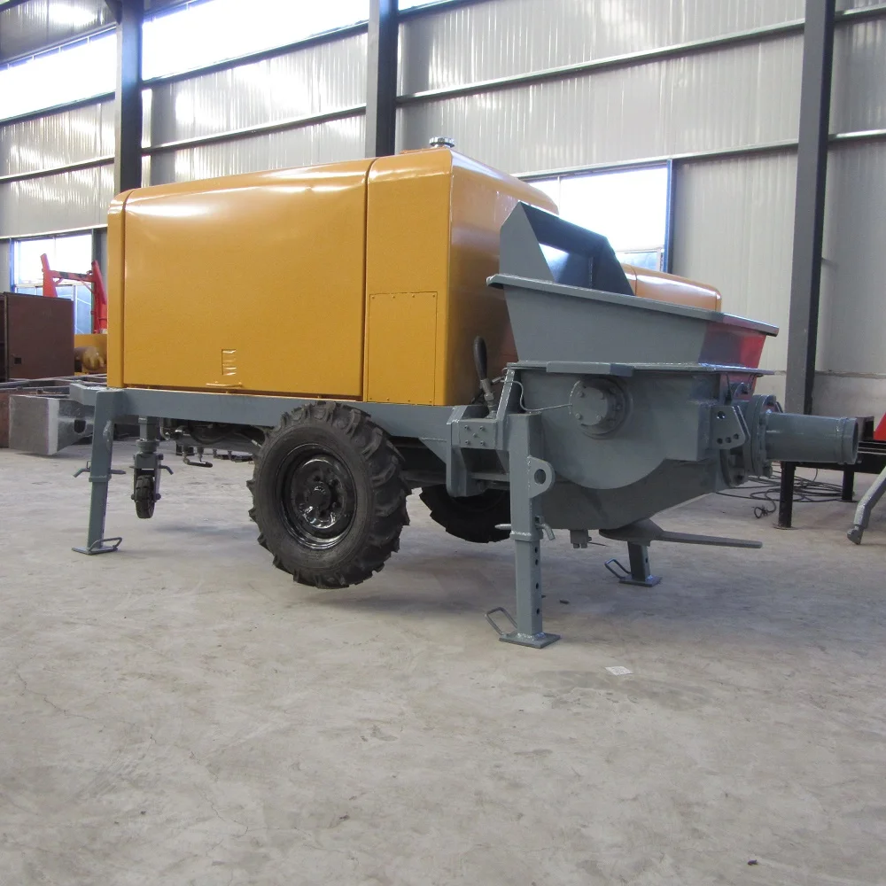 mobile small concrete pump for sale concrete pump Electric concrete line pump