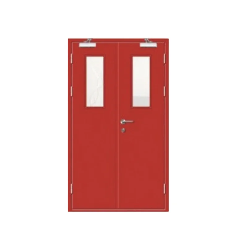 european standard ul listed approve customized apartment fireproof doors security steel fire rated door