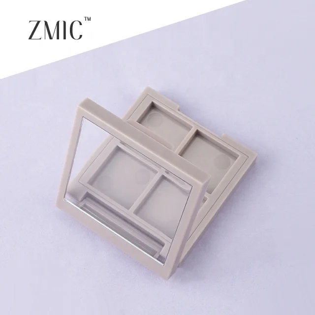 Makeup cosmetic packaging 4 color eyeshadow palette mini 4 IN1 eye shadow palette