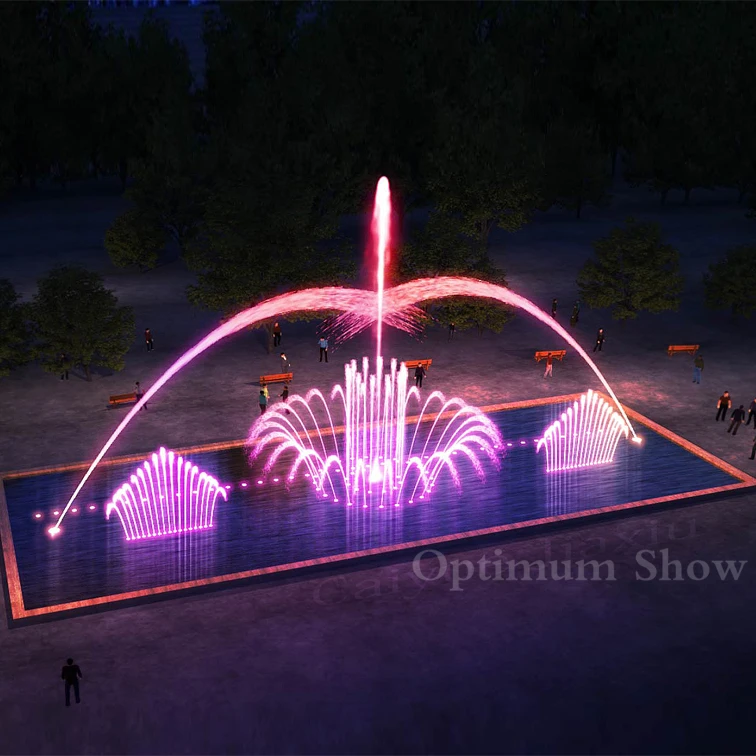 
Dancing Fountain Control Concrete Water Fountain Company Fountains For Pool 