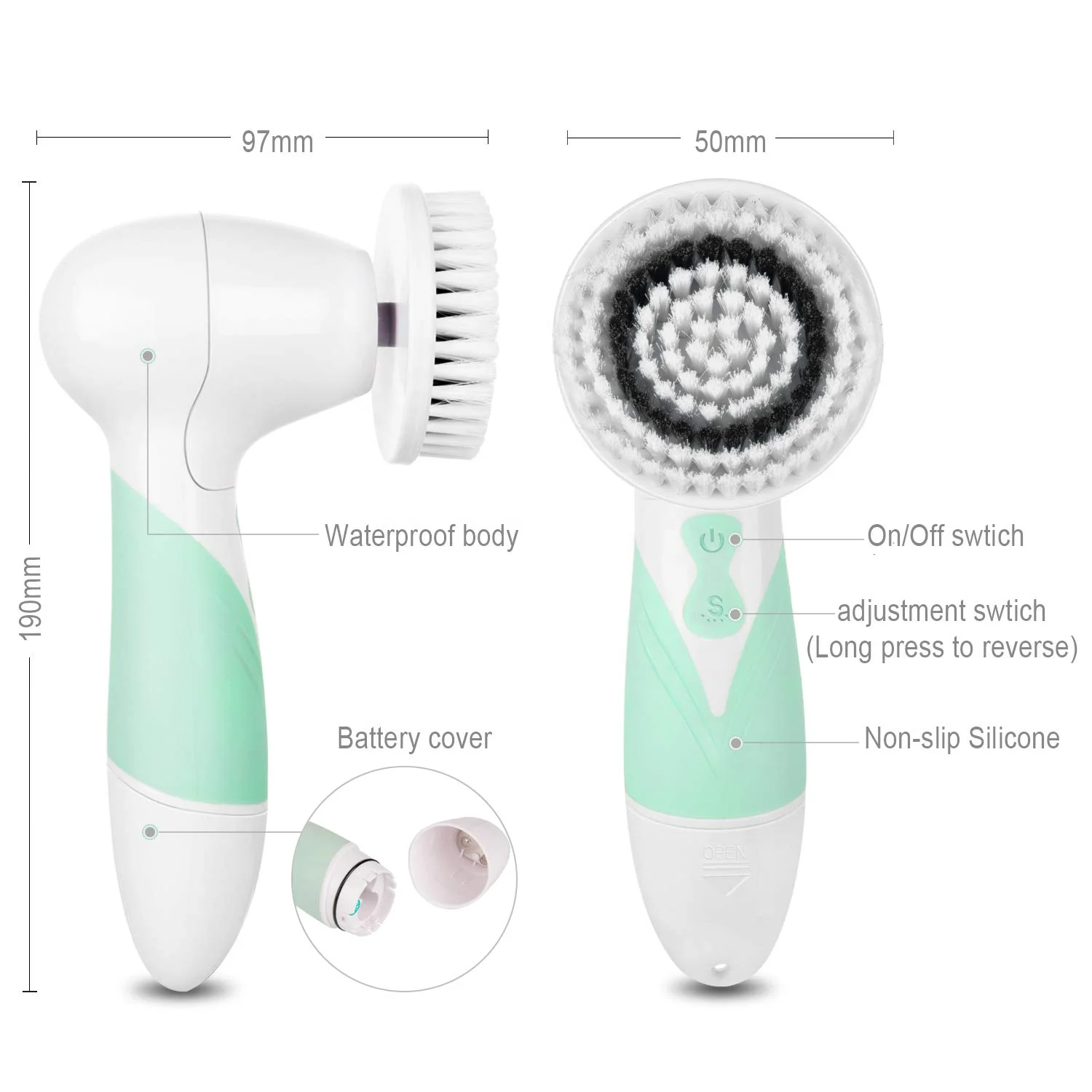Electric mInicare sonic mini mary face washer visage facial cleanser conture aerocleanse cleansing device brush price only f