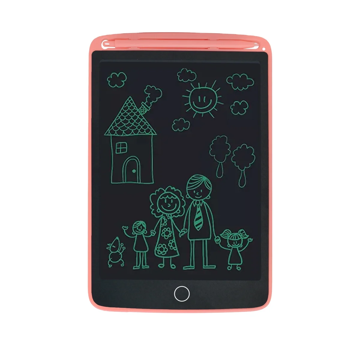 Eraser Letters Educational Reusable Water Drawing DIY Color Painting Toy Magnetic Write Board with Pen for Kids