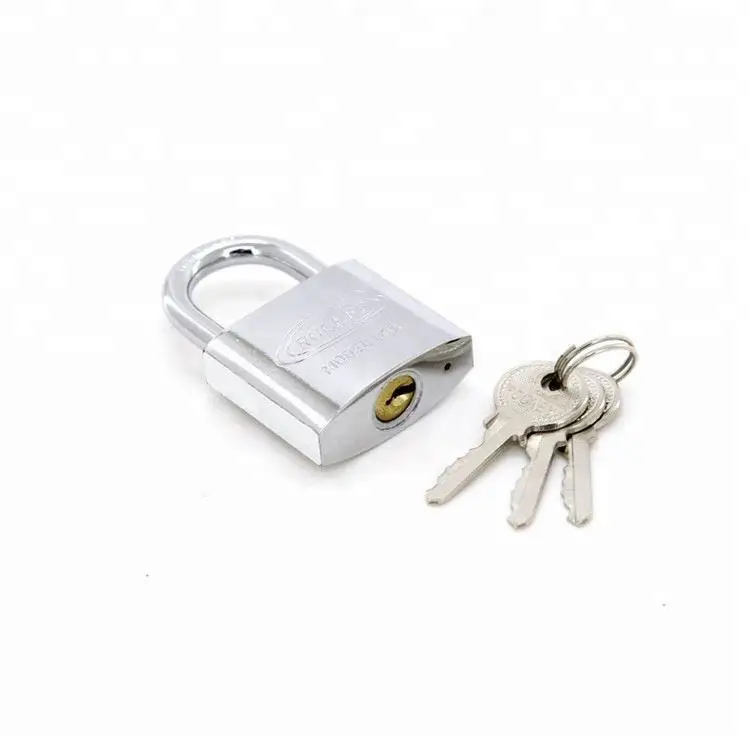 Heavy Duty Nickel Plated locks keys Stainless Steel cylinder replaceable Padlock