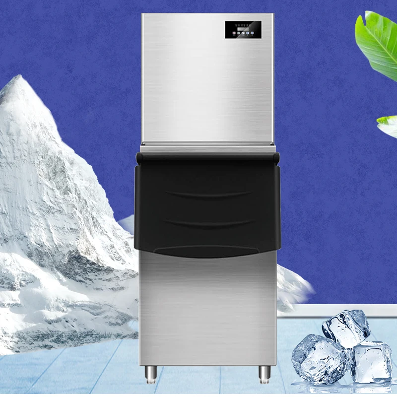 MUXUE commercial Automatic Ice Maker 250kg/24h Cube ice Making Machine small bar Milk Tea shop