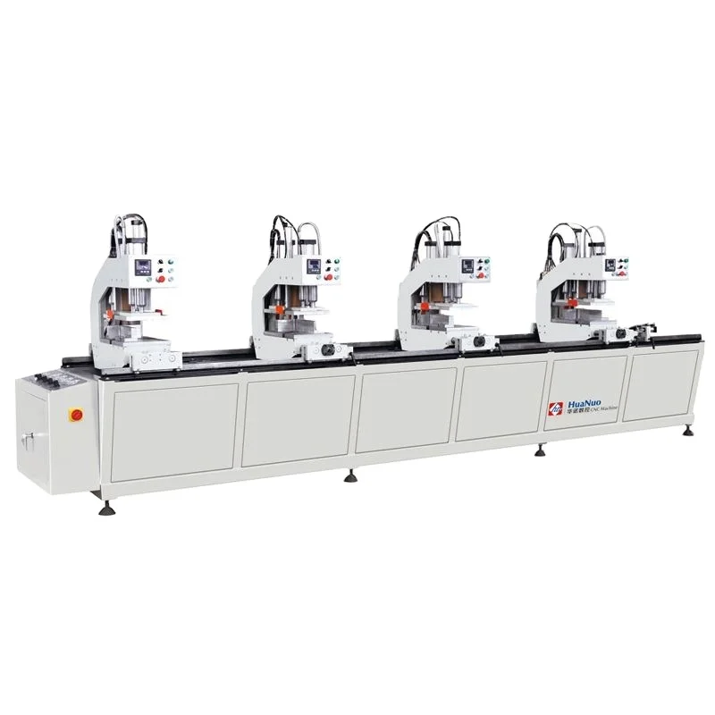 Discount UPVC windows Doors machinery Plastic window frame Four Head Welding Machine