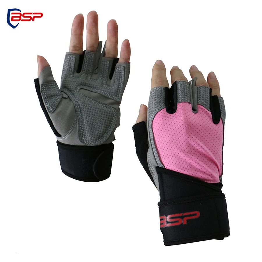 China Leather Women Sports Workout Training Gym Gloves Fitness Weight Lifting Support For Men Factory
