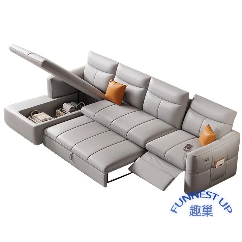 Best Seller genuine Leather electric sofa recliner multi-functional space cabin electric leather sofa recliner electric sofa