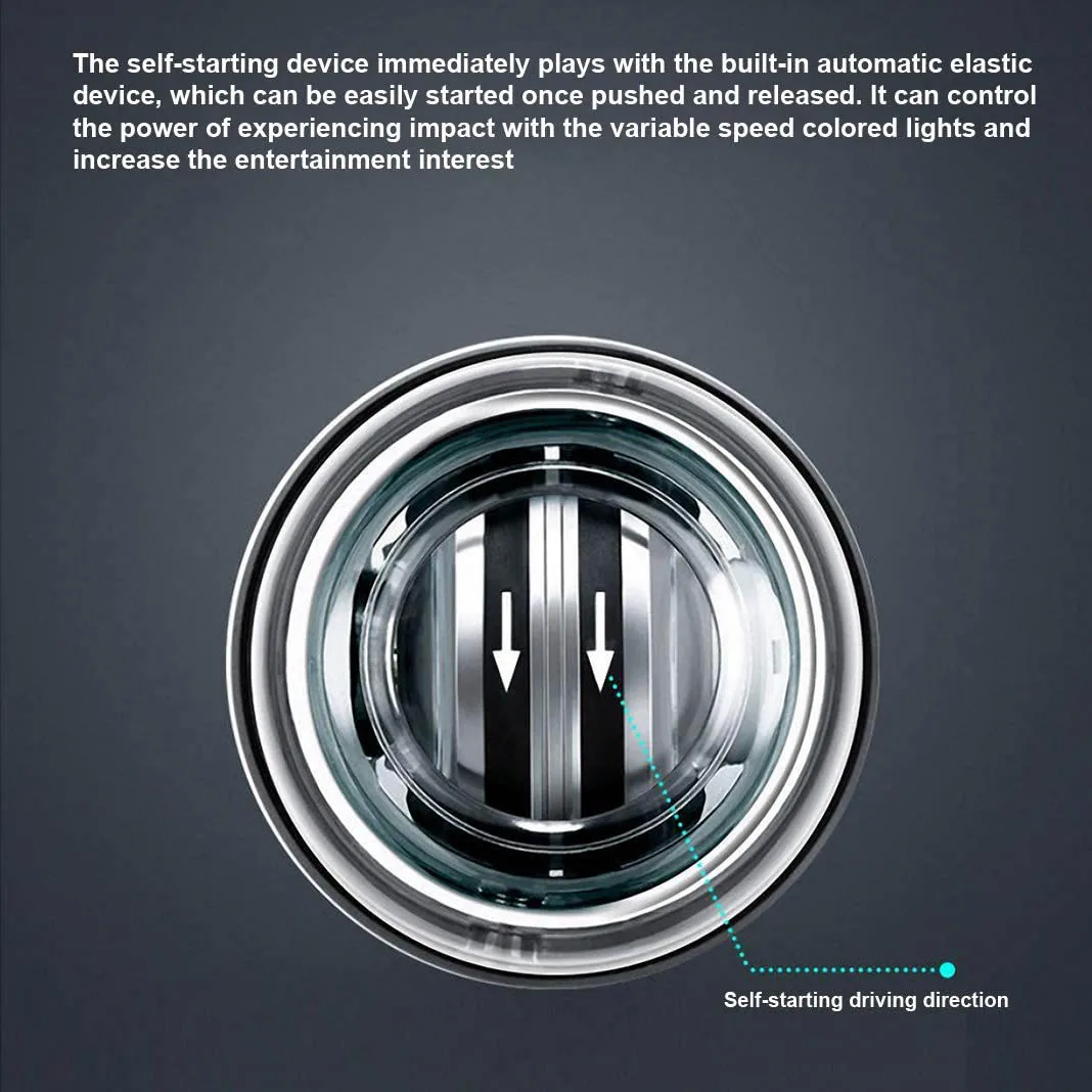 Gyro ball hand power wrist arm exerciser exercise gyroball equipment human gyroscope wrist and strength exerciser machine