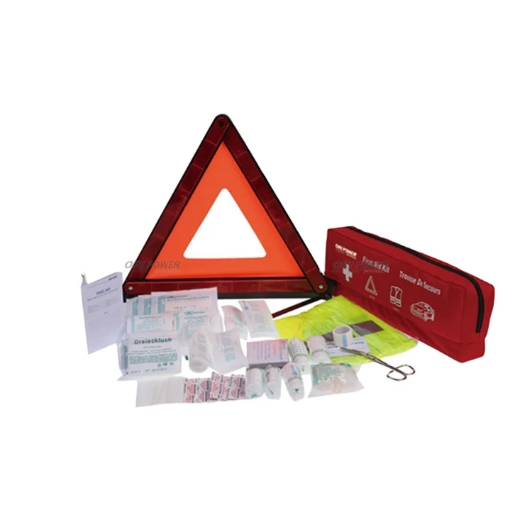 Hot Sale First Aid Bag Car First Aid Kit DIN13164  3 in 1 emergency kit for car, trucks during travel, camping, hiking