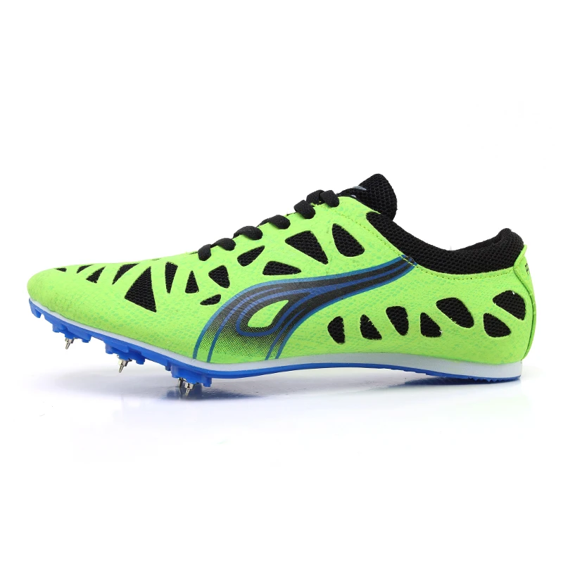 Track and Field Sneakers Spikes Running Shoes Men Women Track Shoes with Spikes Middle Distance Hurdle Jump Sports Professional