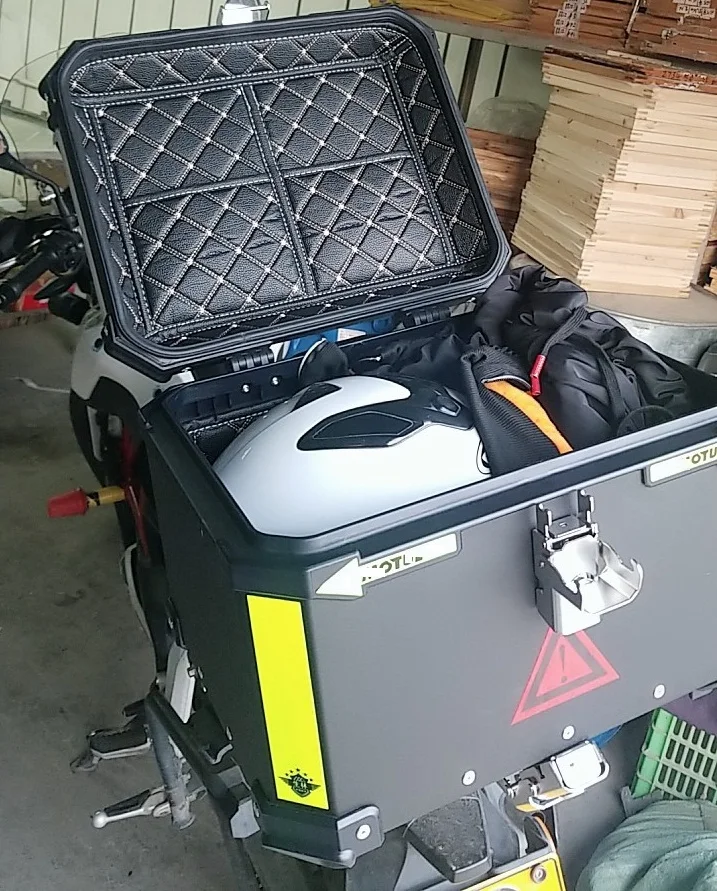 Best Price SHENGLIN 2021 Motorcycle Tail Trunk Motorcycle Aluminum Alloy Tail Box Top Case