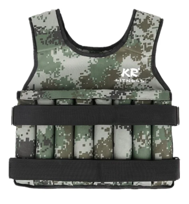 Factory direct Sale Customized Fitness 25 Kg Weighted 100 Pounds Crossfitness Weight Plate Carrier Vest With High Quality