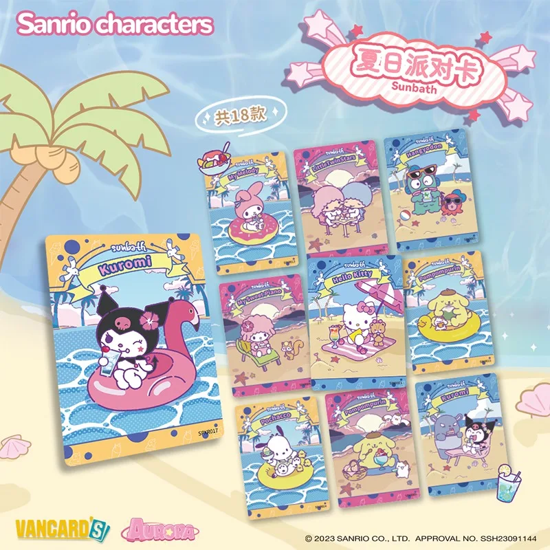 Wanhua Yunyou Sanrioz Family Star Party Card Collection Card Genuine Authorized Tide Play Card