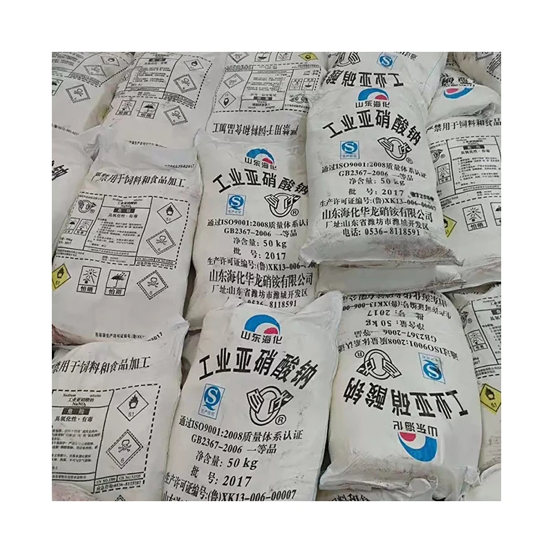 Good Quality Food Grade Cas 7632-00-0 Purity 98.5% Soluble In Water Sodium Nitrite