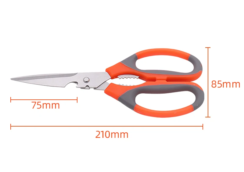 Грецкий орех открывалка для бутылок мяса овощей многоцелевые кухонные ножницы из нержавеющей стали