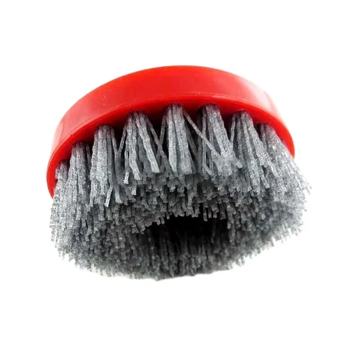 LITTLE ANT Round  Fiber Nylon Abrasive Diamond Polishing Silicon Carbide Antique Brush for Granite Engineering Stone