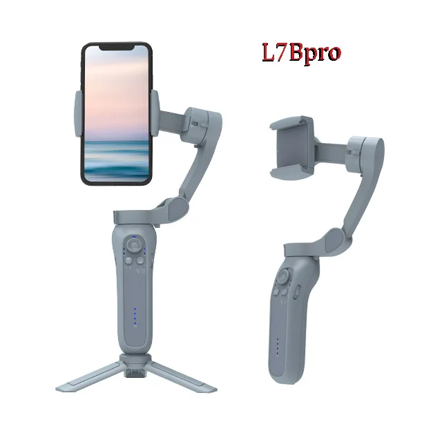 New foldable gimbal stabilizer 3 axis for mobile with APP face tracking function
