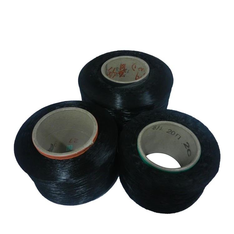 Super black dty pp yarn whole roll