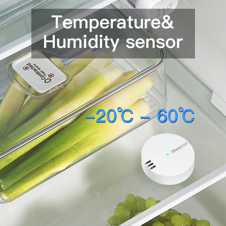 Bluetooth Temperature and Humidity Beacon BLE5.2 Beacon Tracking Tag Long Distance ibeacon