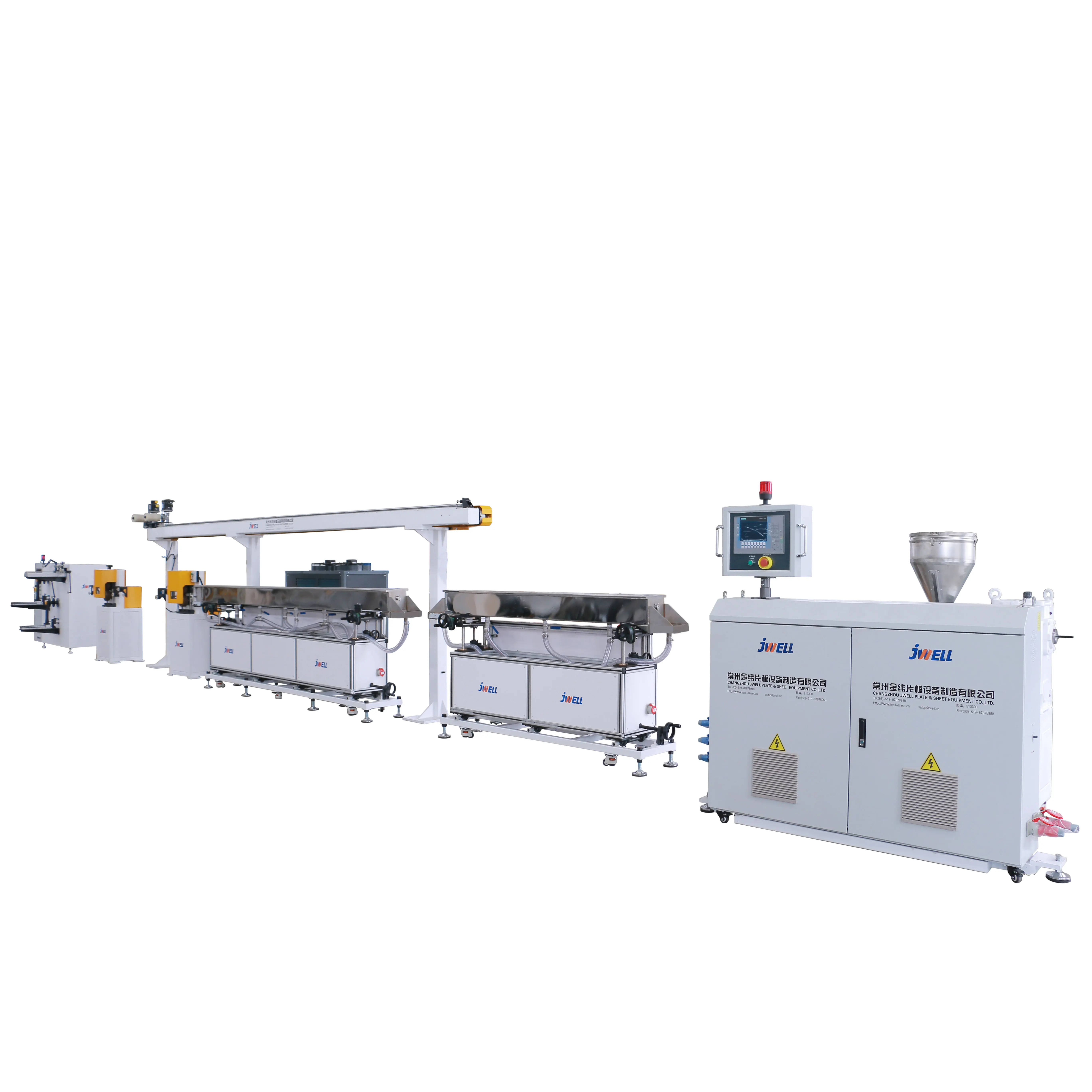 JWELL PLA ABS PETG PA PC PEEK 3D Printing Materials Extrusion Machine Filament extruder making machine