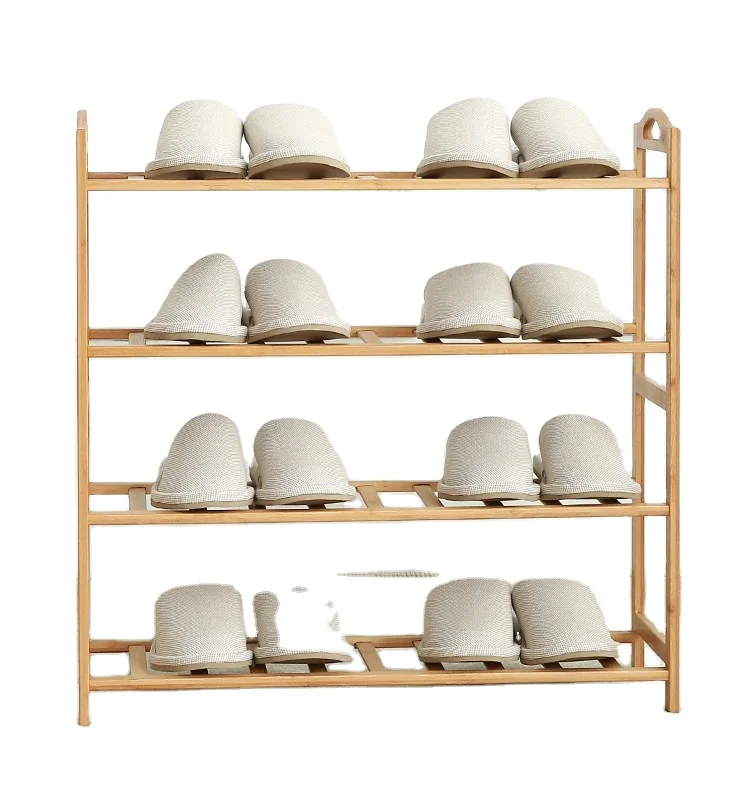 
 Бамбуковый деревянный обувной шкаф для гостиной оптом  