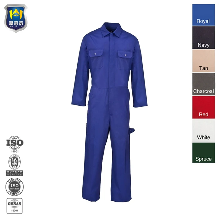 100% хлопковая униформа для строительных рабочих, белые комбинезоны художника