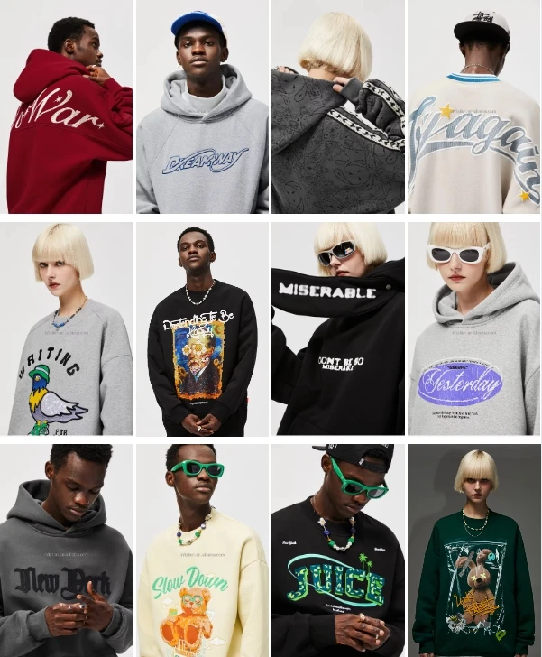 Customize High-Density Brushed Embroidered Hoodie 400gsm Heavy Weight Polar Fleece Pullover Unisex Hoodies