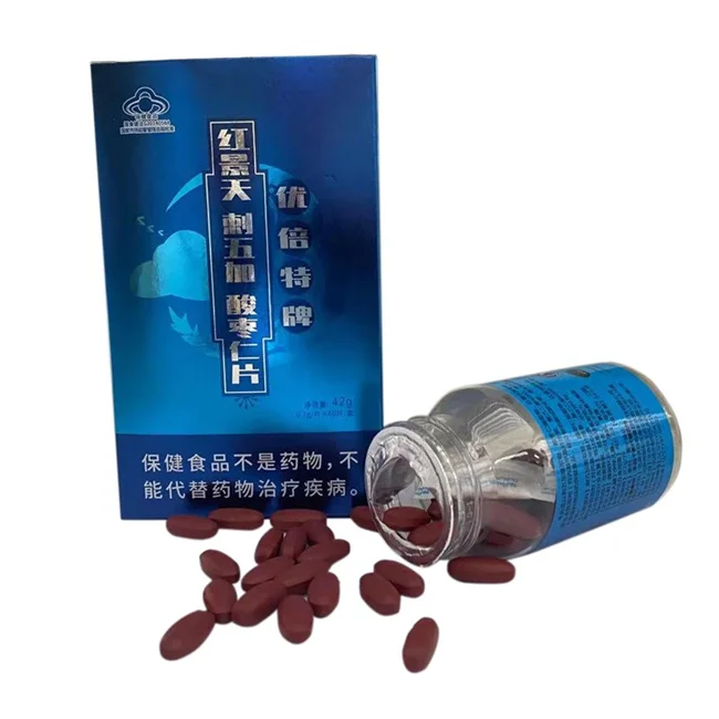 
Private Label Sleeping Natural Herbal Supplement Rhodiola Acanthopanax Jujube Seed Tablets 