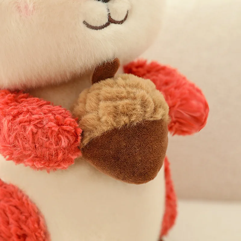 Creative Toys Squirrel Company Plush Toy Doll Cartoon Cloth Doll Appease Sitting Cute Doll Puppy Hazelnut Squirrel