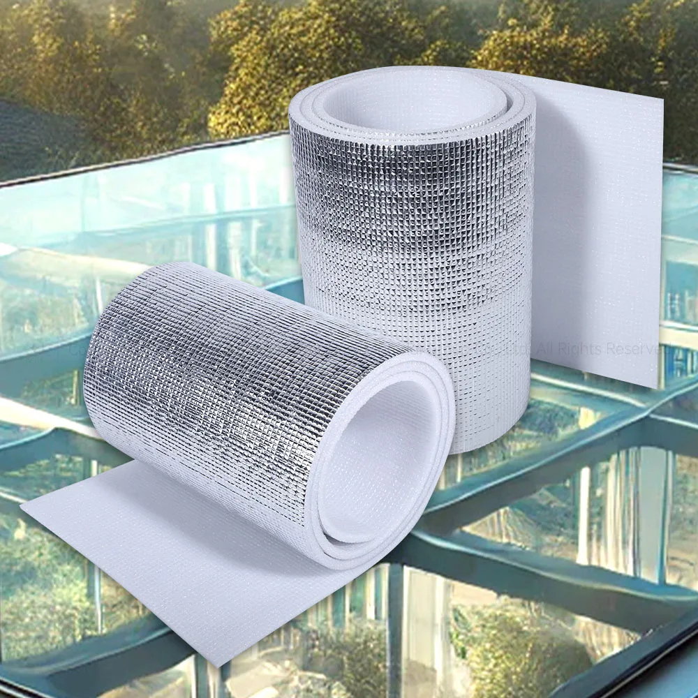 5-8mm White EPE Foam Foil Thermal Insulated Roof Insulation Keep House Warm in Winter and Cool in Summer