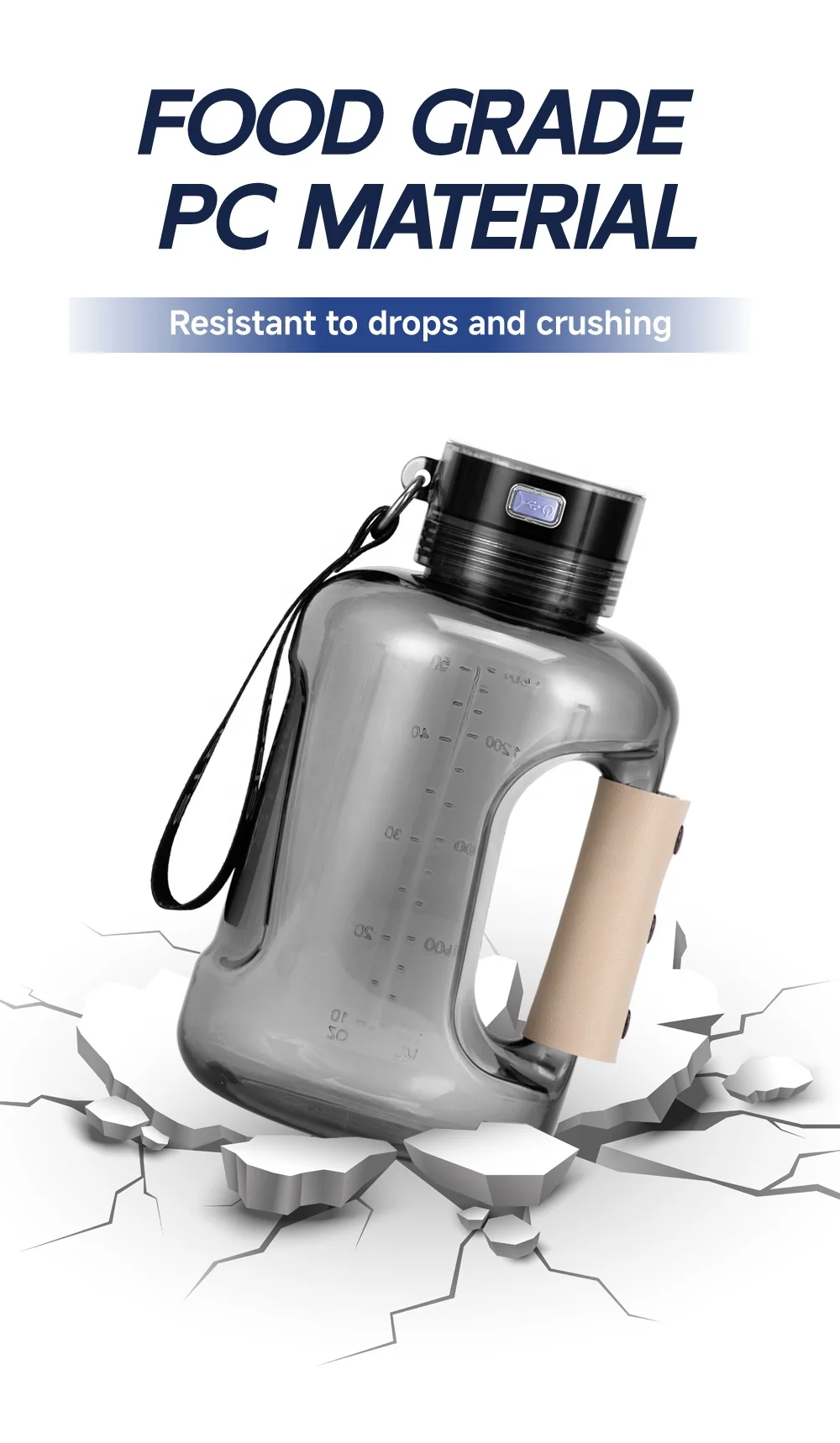 New Electric Hydrogen-rich Water Generator Maker Machine Water Cup Kettle Water Hydrogen Bottle