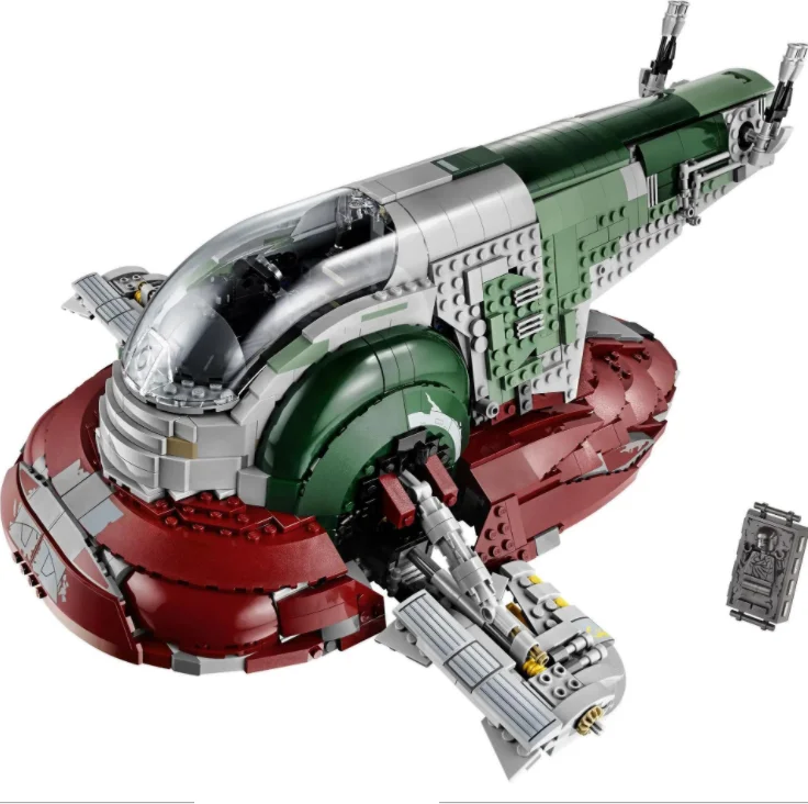 81039 05037 UCS Slave I 75060 2067 шт./компл. модель строительных блоков Звездные кирпичи войны Обучающие игрушки в подарок