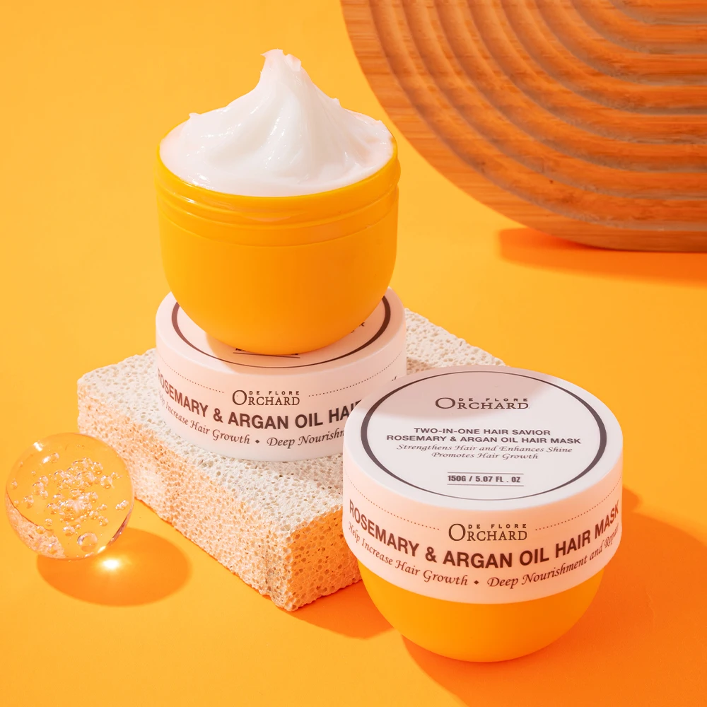 New Arrival Best Hair Mask Deep Nourishment And  Enhances Shine Rosemary & Argan Oil Hair Mask For Dry Hair