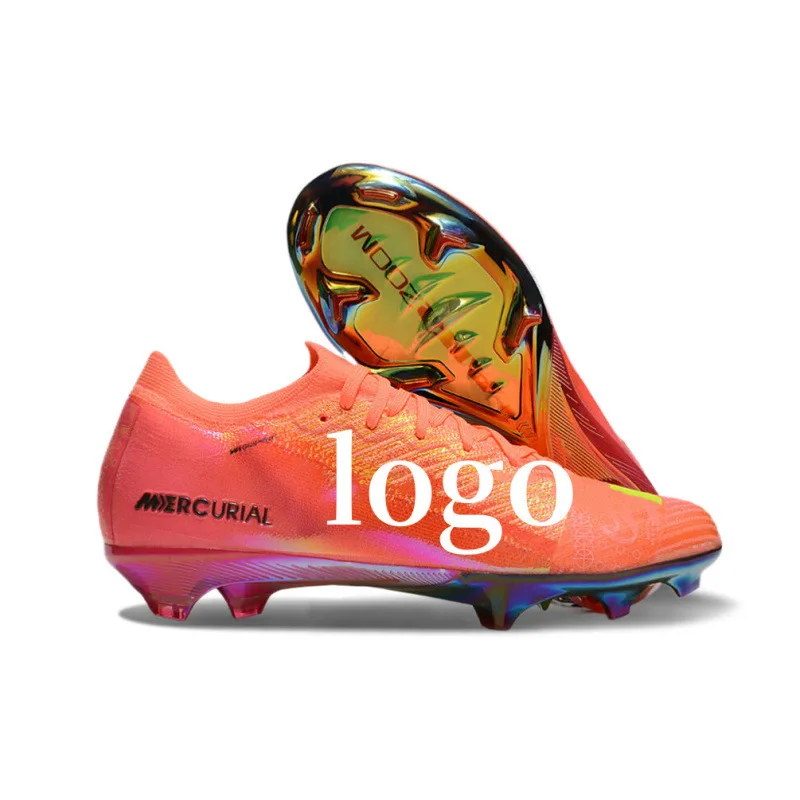 Assassin 16 Built in Full Air Cushion Waterproof Knitted Plated Bottom Luminous Surface FG Football Shoes