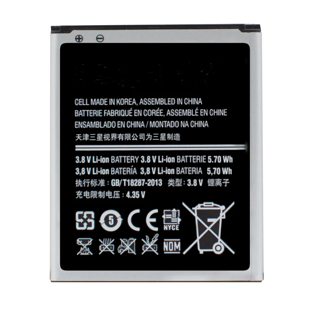 Wholesale EB-F1M7FLU for Samsung Galaxy S3 Mini Batteries GT-i8160 i8200 i8190 S7562 G313 i8190N I8190L 1500mAh Top Quality