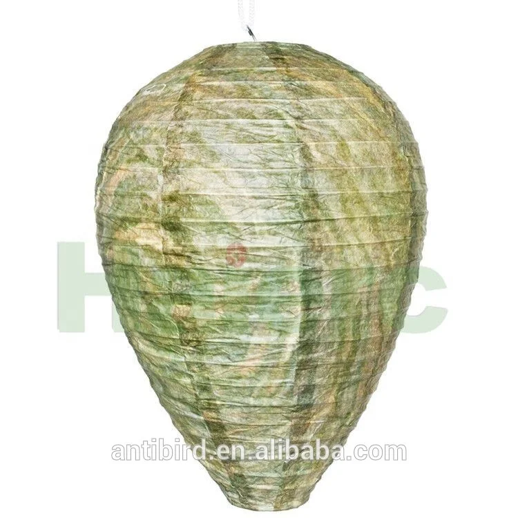 cheap Paper Nest Simulated Catcher Wasp Trap Fly Trap