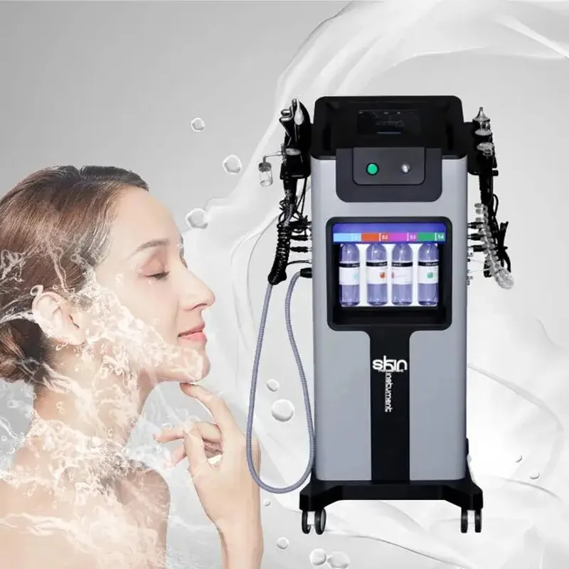 S.W Beauty Machine 8-in-1 Hydrogen Facial Hydra Peeling Machine Hidra Bubble Dermabrasion Other Home Use Beauty Equipment