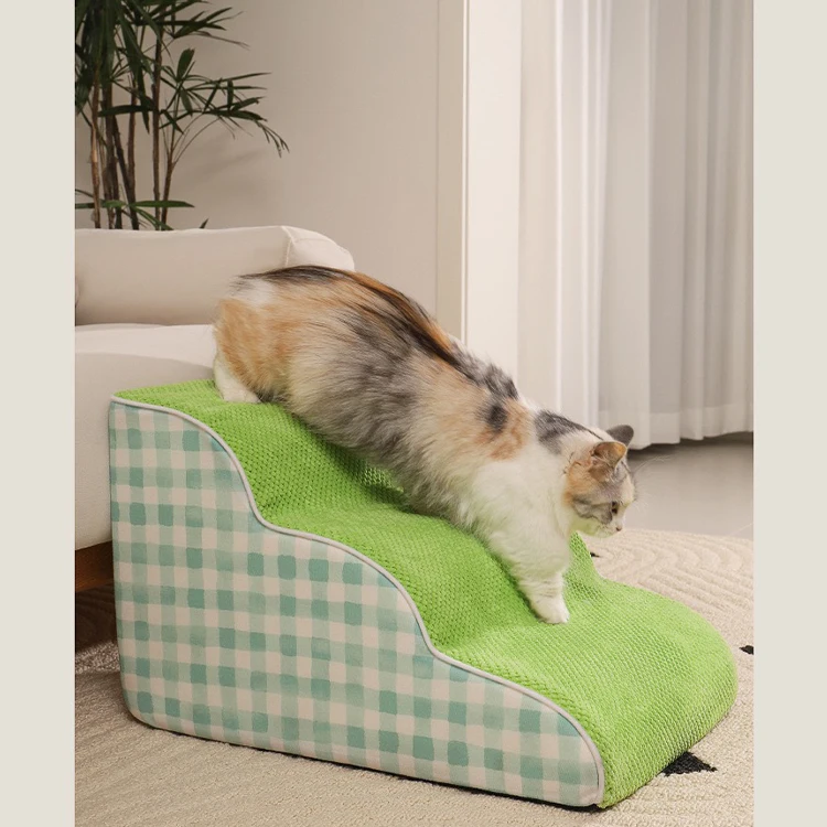 Luxury Pet Climbing Frame Integrated Slope Staircase Stable Non-Collapsing Structure Tight Wear-Resistant Anti-Slip Removable
