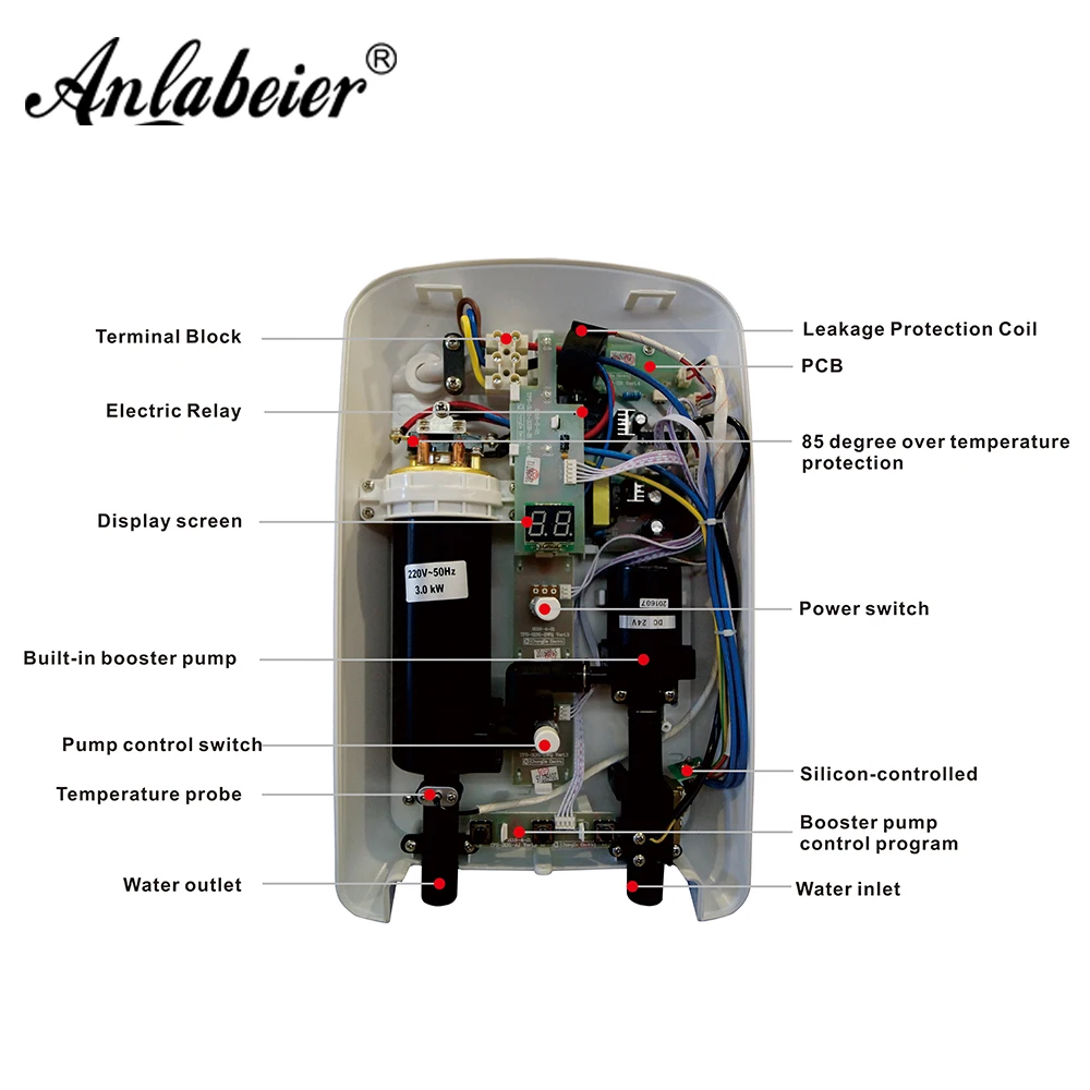 220v with pump quickly heating electric tankless water heater adjusted power electrical water heaters