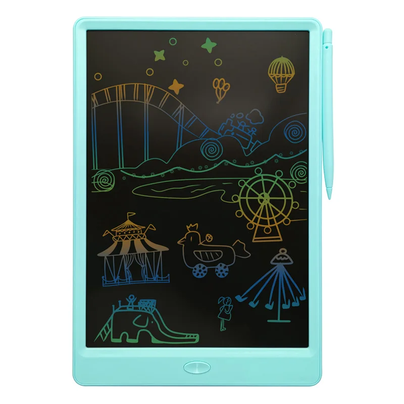 
Factory Wholesale 12-inch Multi-color Children Drawing Board Kids Writing Tablet Kids Writing Board 